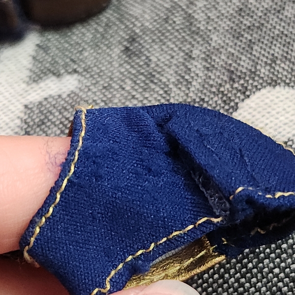 My Scene 2003 Spring Break Madison Gold & Blue 2-Piece Bikini Swimsuit Swim Set - Picture 10 of 10